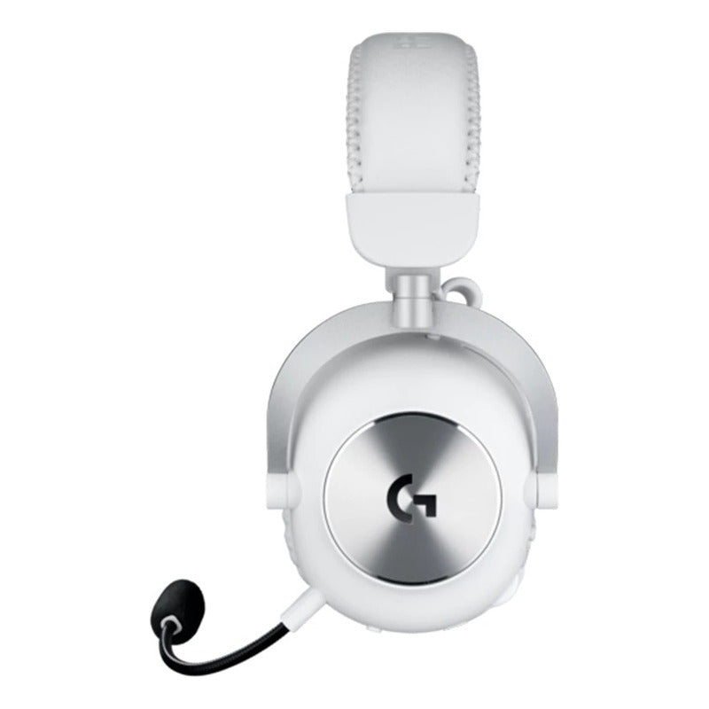 Auricular Gamer Inalámbrica Logitech Pro X 2 Lighstpeed/3.5/Bluetooth, Blanco