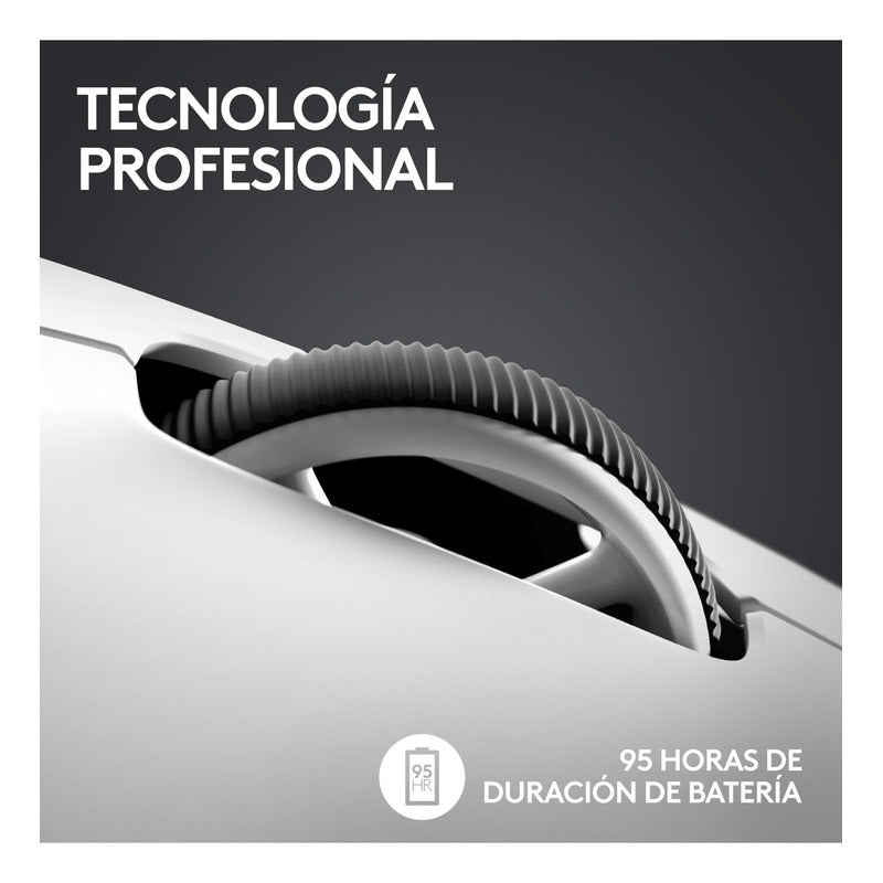 Mouse Gamer Inalámbrico Logitech G Pro X Superlight 2 Blanco