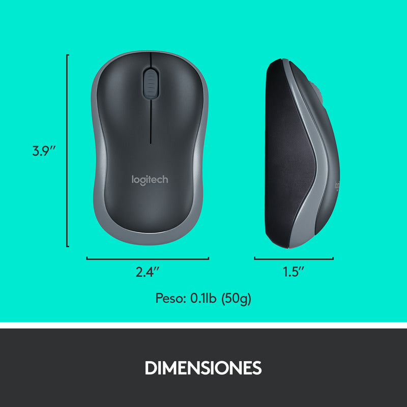 Teclado Multimedia Y Mouse Inalámbrico Logitech Mk270