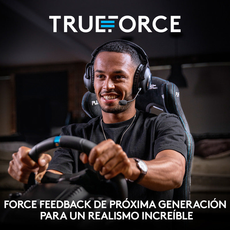 Volante de Carreras Logitech G923 TRUEFORCE para PS5, PS4 y PC