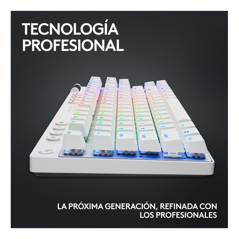 Teclado Gamer Lightspeed Bluetooth Rgb Logitech G Pro X Tkl
