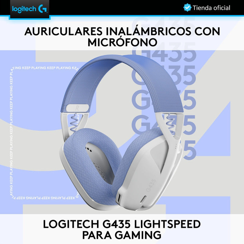 Combo Logitech Auricular Gamer G435 Inalámbrica + Mouse Gamer G305 B