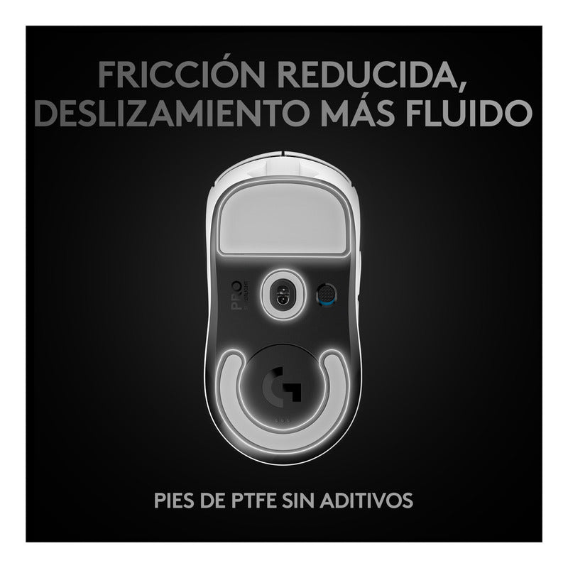 Mouse Gamer Inalámbrico Logitech G Pro X Superlight , Blanco