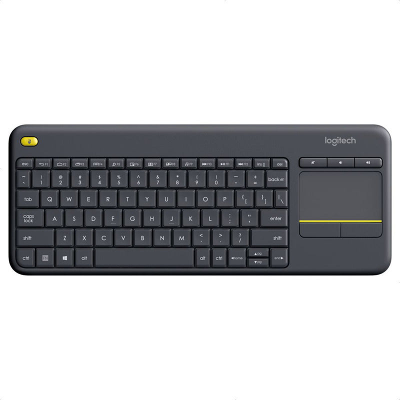 Teclado Logitech Touch K400 Plus Inalámbrico Pc Android Tv