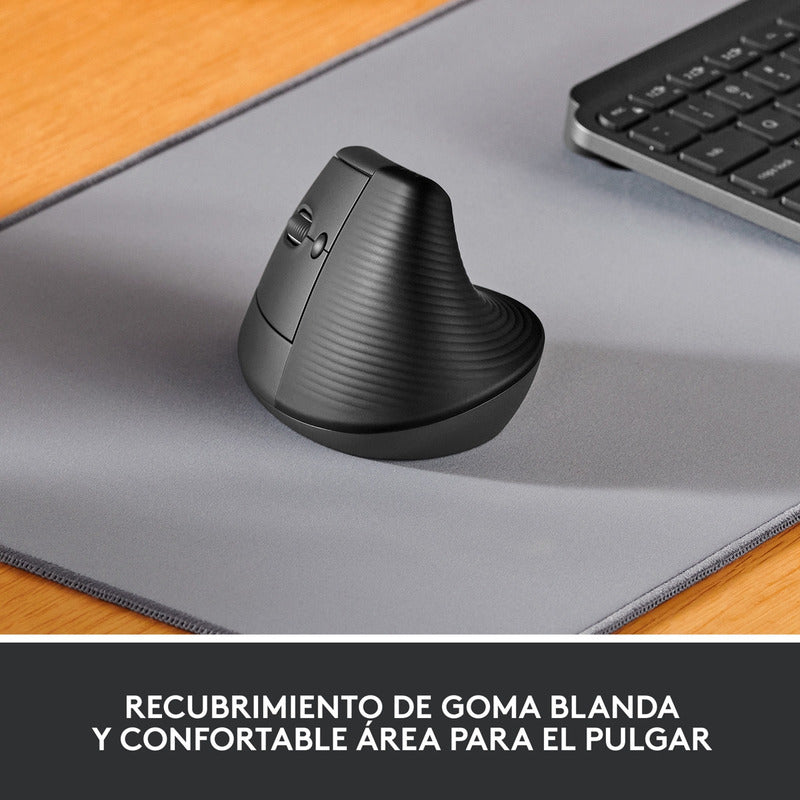 Mouse Ergonómico Logitech Lift Vertical Left Avanzado Zurdo