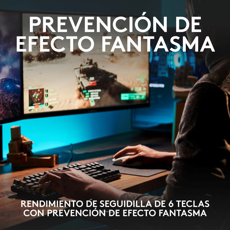 Combo Gamer Logitech G Teclado G413 Se + Mouse G502 Hero