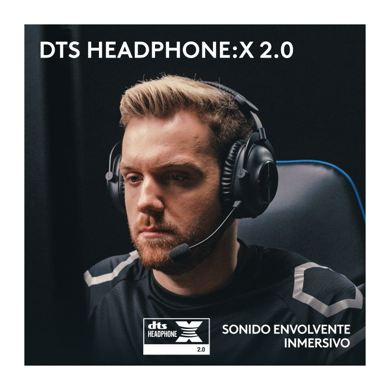 Auricular Gamer Logitech G Pro X 2, Lightspeed 7.1 / Bluetooth Rosa