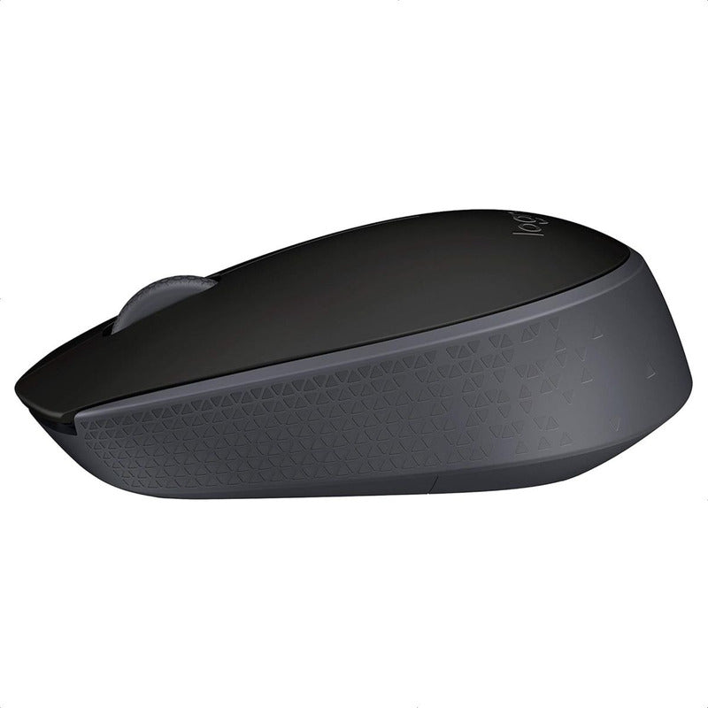 Mouse Inalámbrico Logitech M170, Portátil, Win Mac Negro