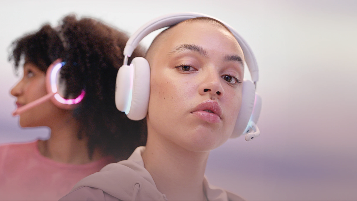 Auricular Gamer Inalámbricos Logitech G735 Blanco