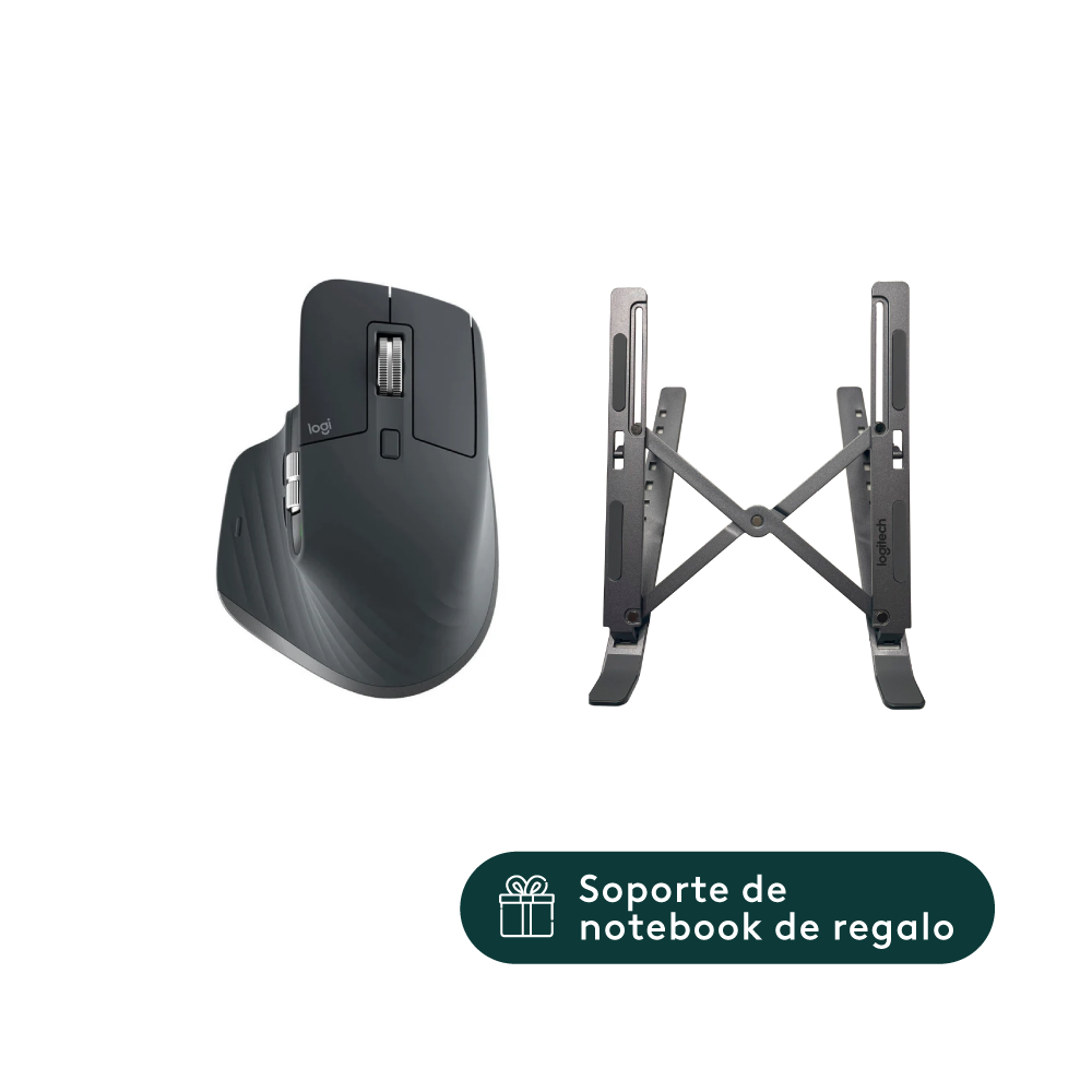 Mouse Inalámbrico Ultra Rápido Logitech Mx Master 3s Grafito