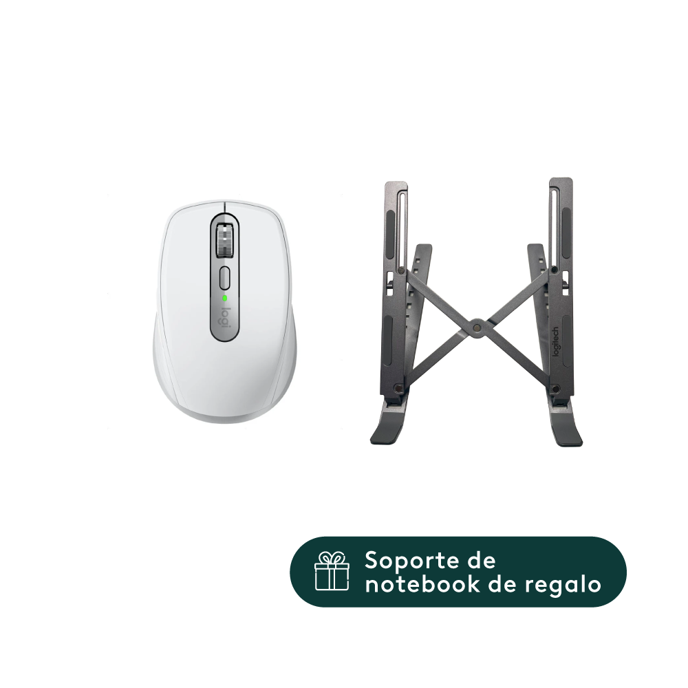 Mouse Logitech Mx Anywhere 3s, Compacto Avanzado - Blanco