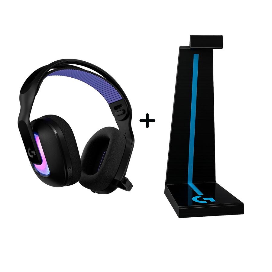 Auricular Wireless Logitech G522 lightspeed Black + Soporte de Regalo