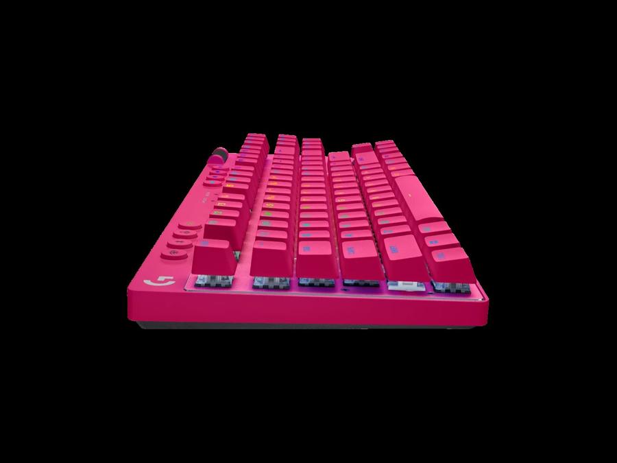Teclado Gamer Lightspeed Bluetooth Rgb Logitech G Pro X Tkl Rosa