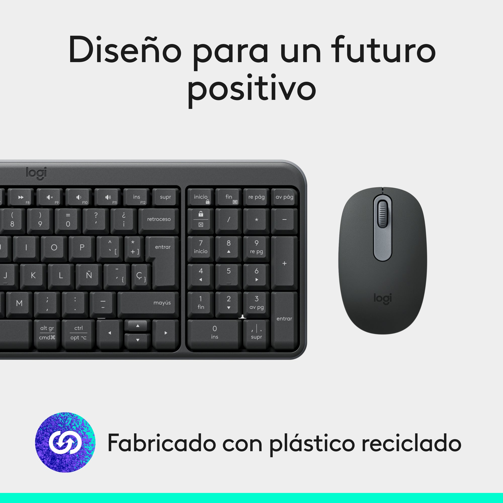 Teclado y Mouse Bluetooth Logitech MK250
