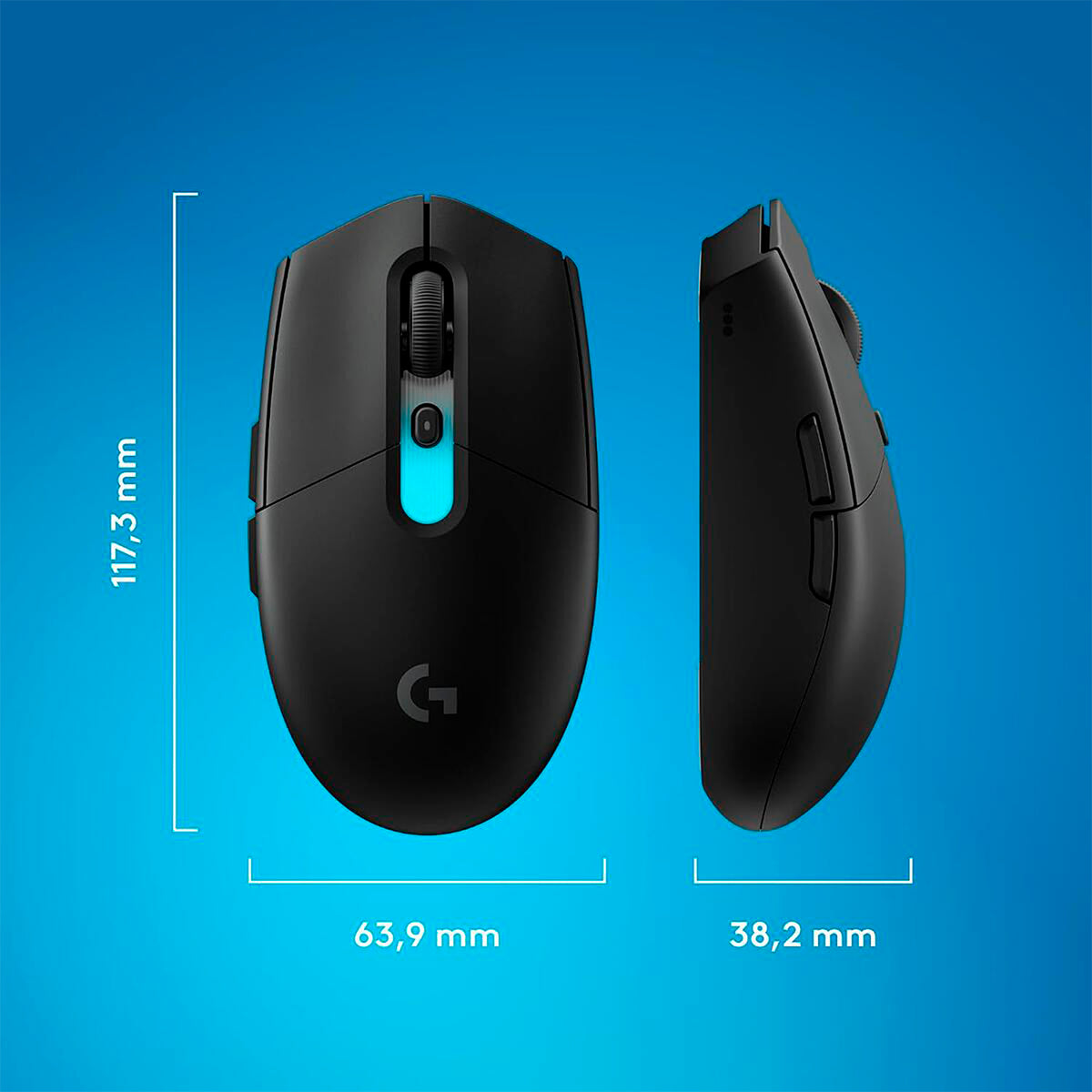Mouse Gamer Inalámbrico Logitech G305 X Superlight - Negro