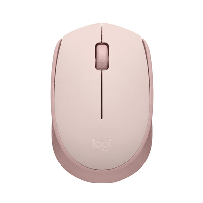 Mouse Inalámbrico Logitech M170, Cómodo Y Portátil Rosa