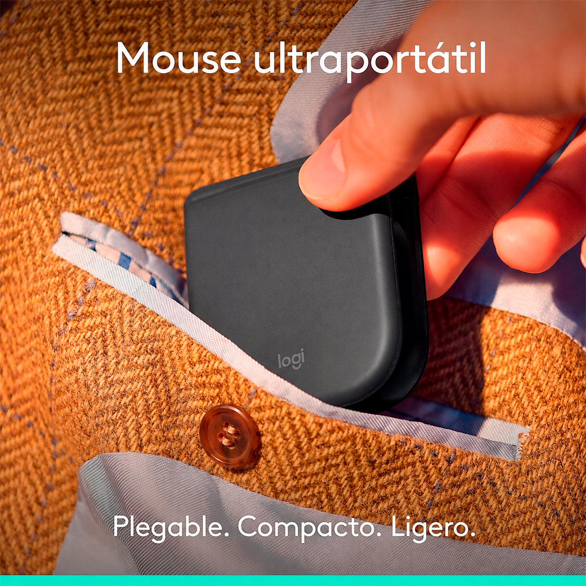 Mouse inalámbrico ultraportátil Mobi Fold