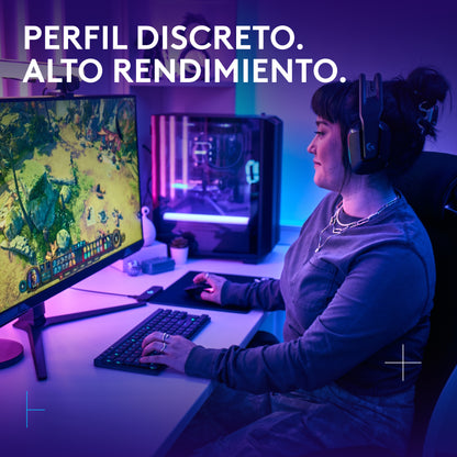 Teclado inalámbrico Logitech G515 LIGHTSPEED TKL para juegos Negro