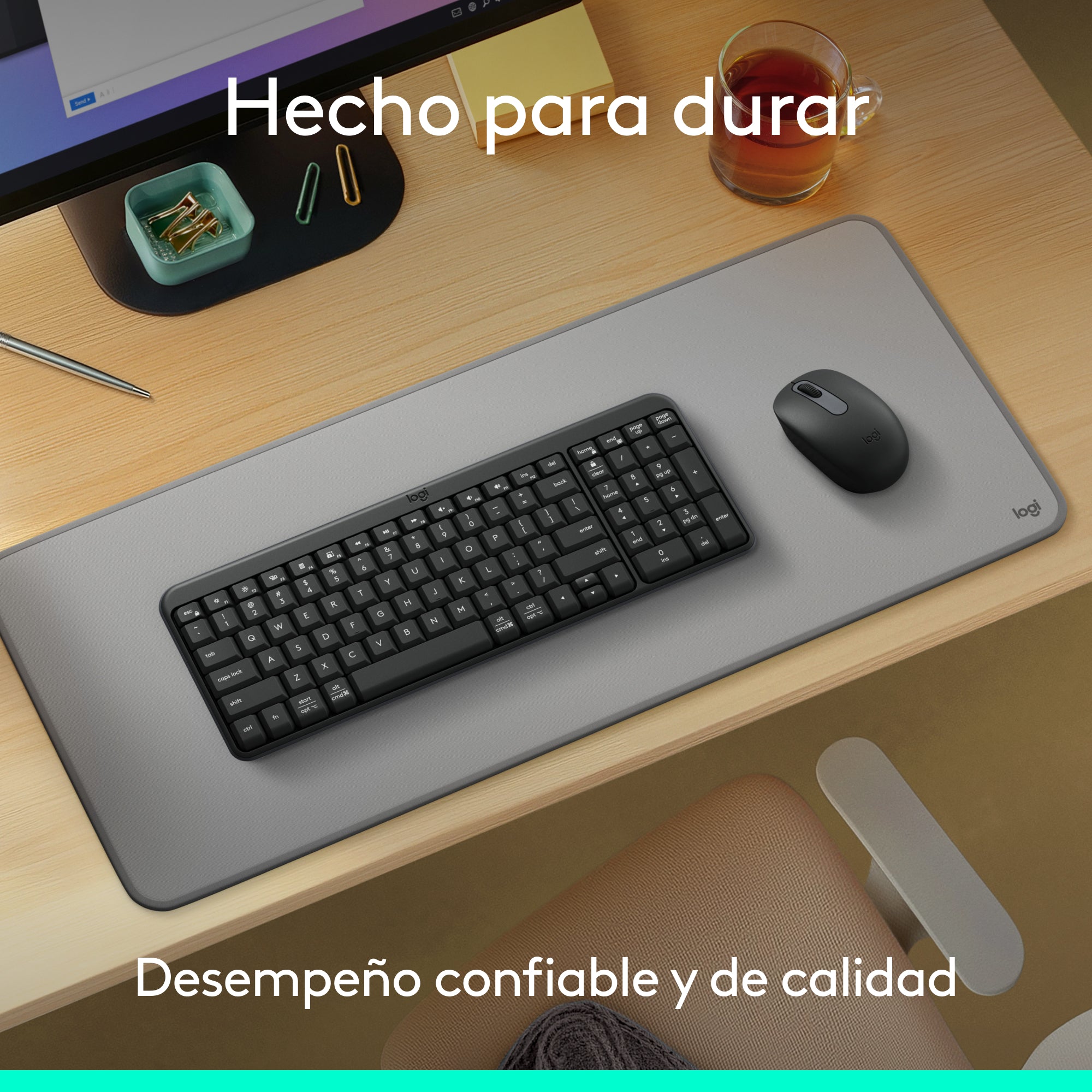 Teclado y Mouse Bluetooth Logitech MK250