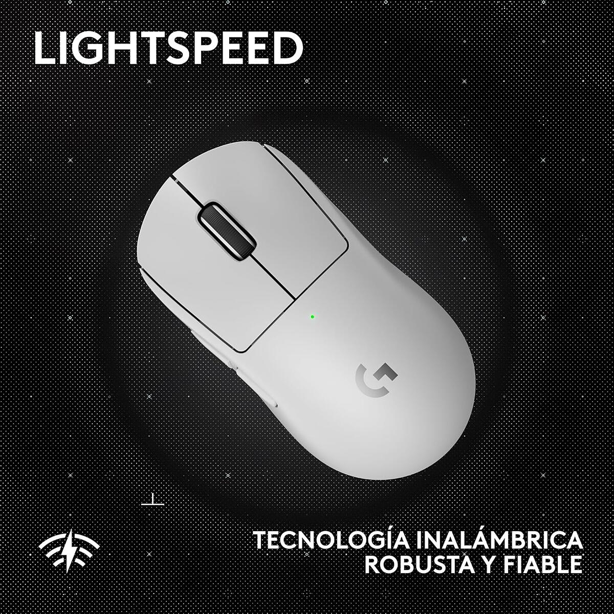 Mouse Inalámbrico Logitech PRO X SUPERLIGHT 2 SE LIGHTSPEED Blanco