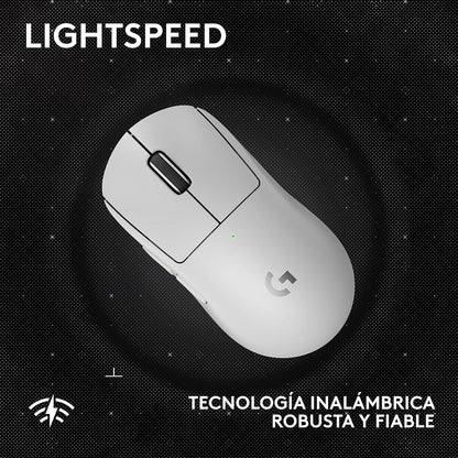 Mouse Inalámbrico Logitech PRO X SUPERLIGHT 2 SE LIGHTSPEED Blanco