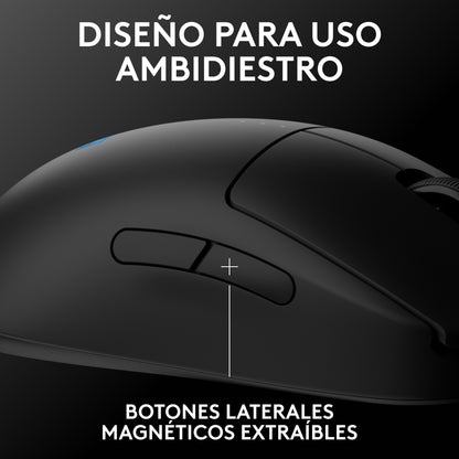 Mouse inalámbrico para juegos PRO 2 LIGHTSPEED Negro