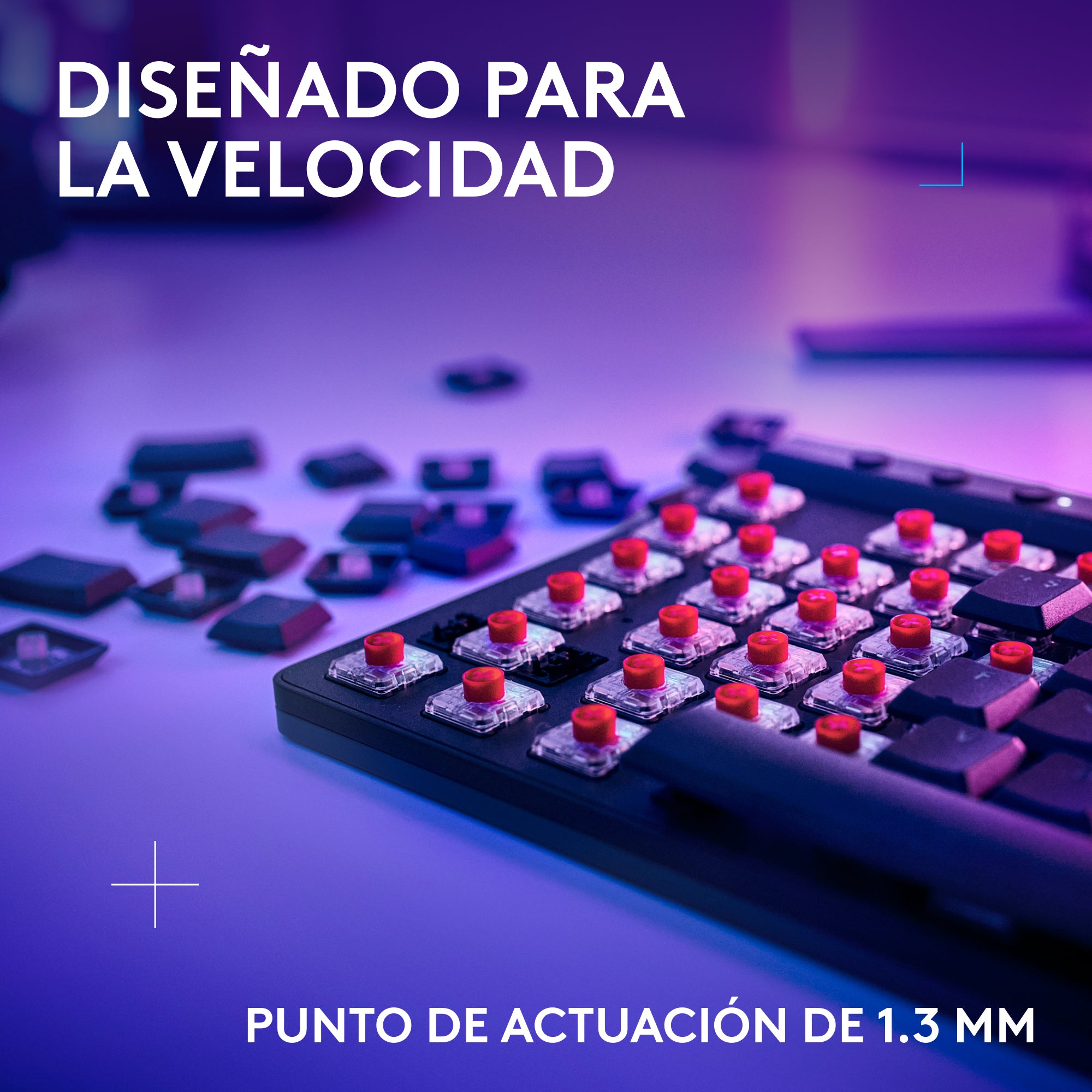 Teclado inalámbrico Logitech G515 LIGHTSPEED TKL para juegos Negro