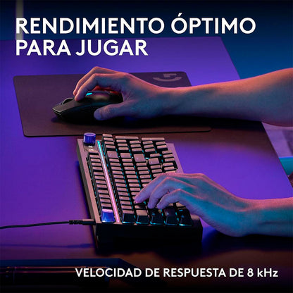 Teclado Logitech G512 X 75 Gaming Analógico/Mecánico TMR
