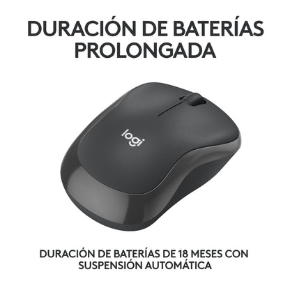 Mouse Inalámbrico silencioso M240