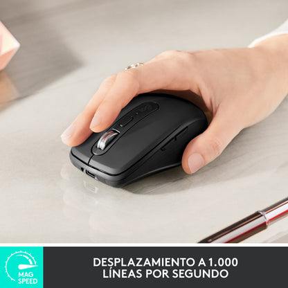 Combo Logitech Teclado Mx Keys Mini + Mouse Mx Anywhere 3s Negro