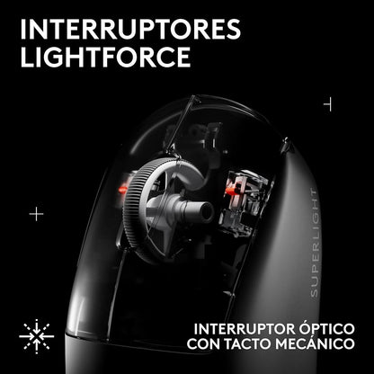 Mouse Inalámbrico Logitech PRO X SUPERLIGHT 2 SE LIGHTSPEED Blanco