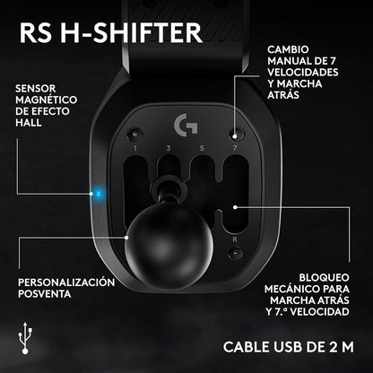 Palanca de cambios en H RS de Logitech G
