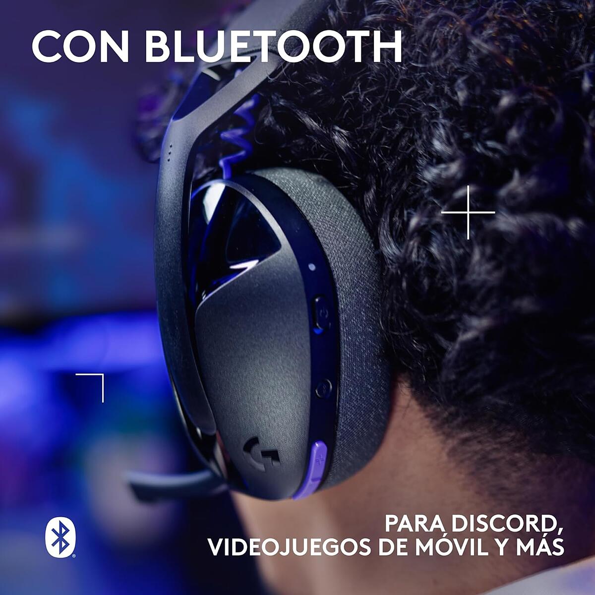 AudÍfonos con micrófono inalámbricos G321 LIGHTSPEED para juegos Negro