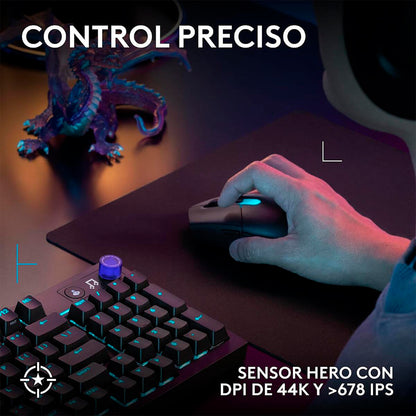 Mouse Gamer Inalámbrico Logitech G305 X Superlight - Negro