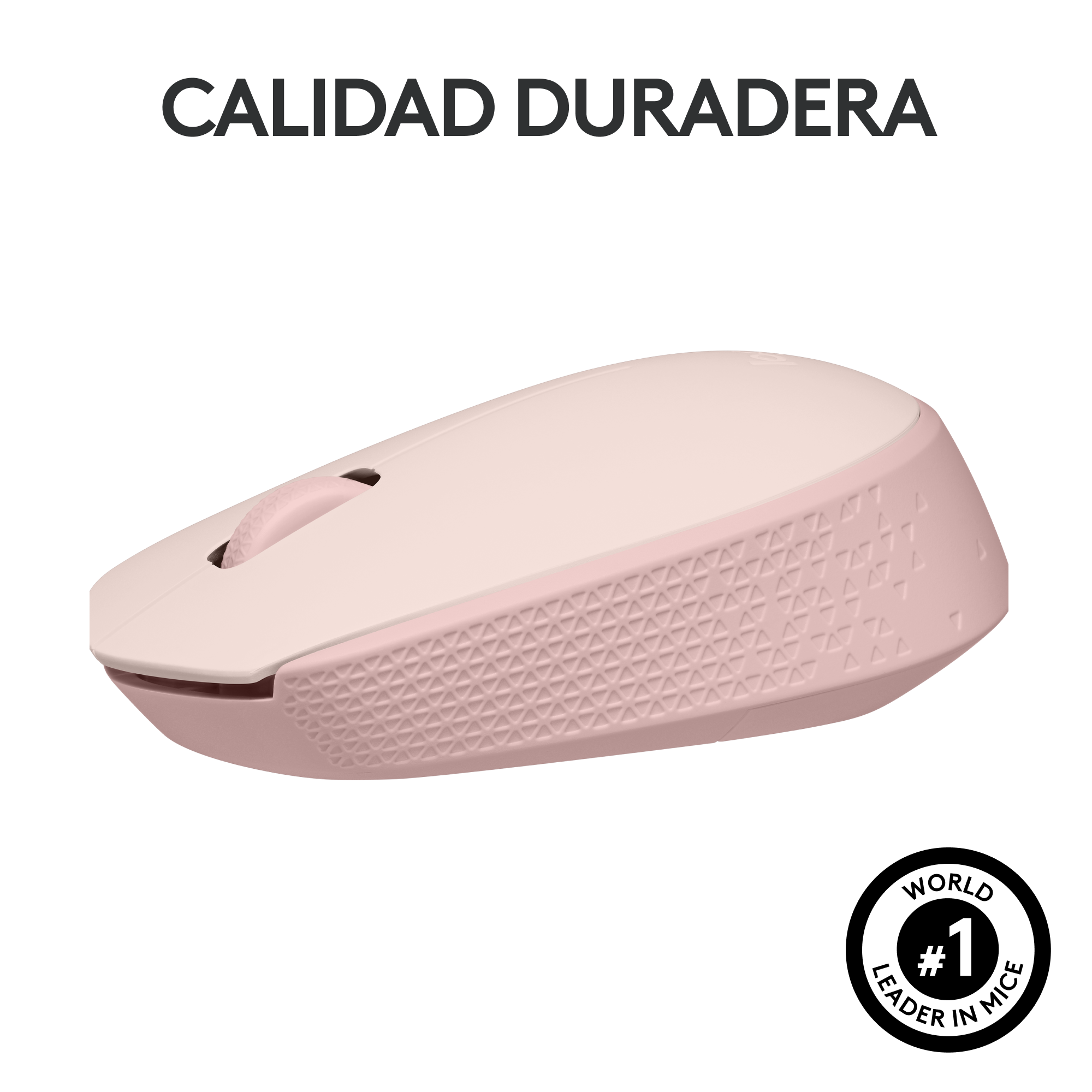 Mouse Inalámbrico Logitech M170, Cómodo Y Portátil Rosa