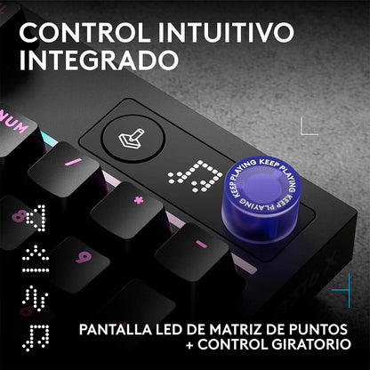 Teclado Logitech G512 X 75 Gaming Analógico/Mecánico TMR