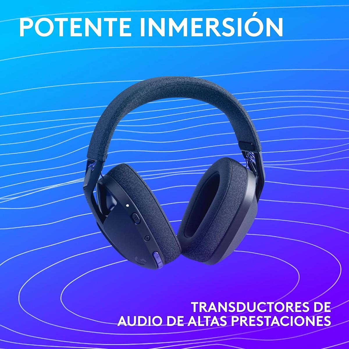 AudÍfonos con micrófono inalámbricos G321 LIGHTSPEED para juegos Negro