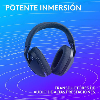 AudÍfonos con micrófono inalámbricos G321 LIGHTSPEED para juegos Negro