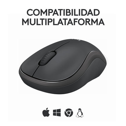 Mouse Inalámbrico silencioso M240