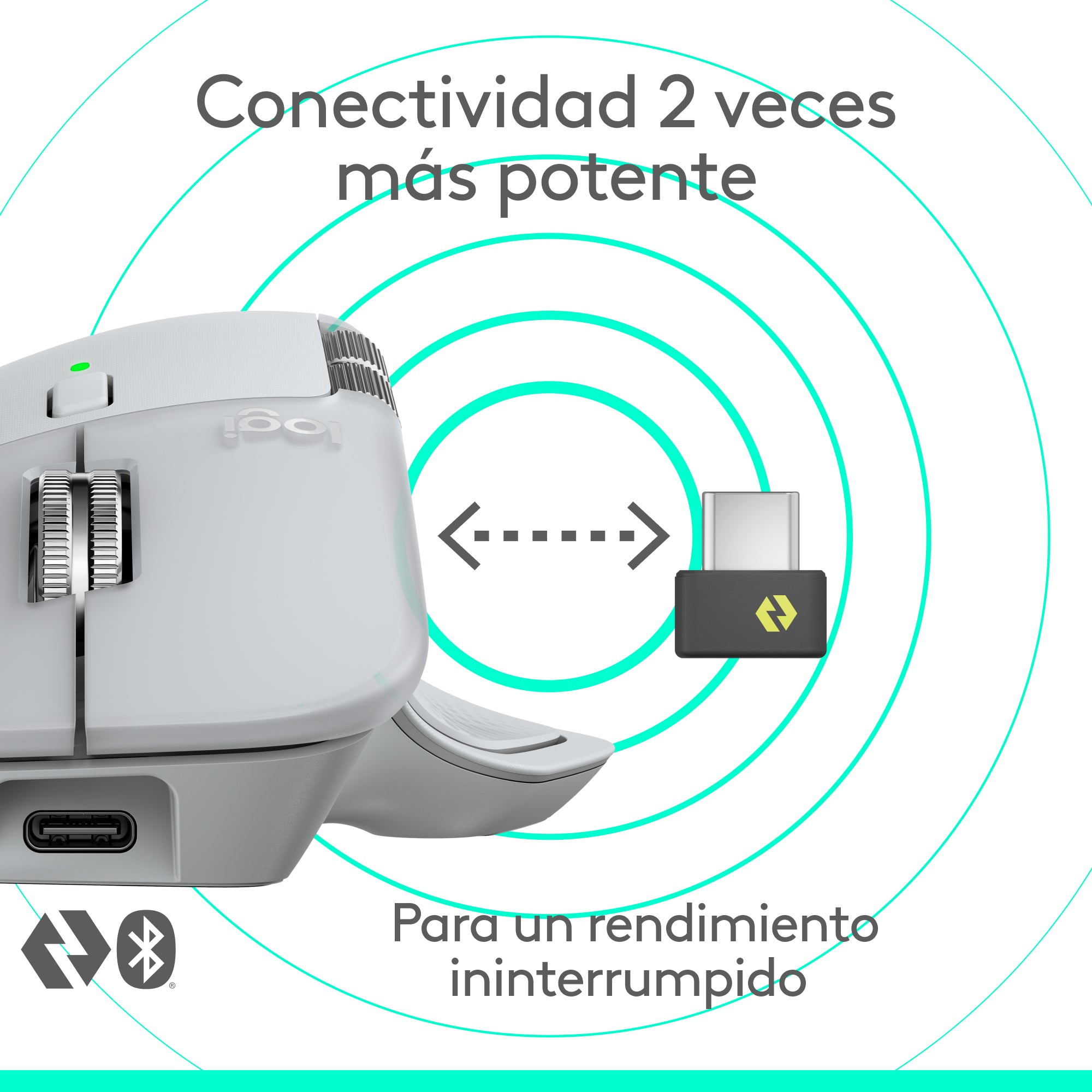 Mouse Inalambrico Logitech MX Master 4 Gris