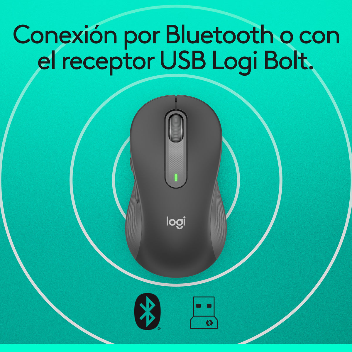 Mouse inalámbrico Logitech Signature M650 L