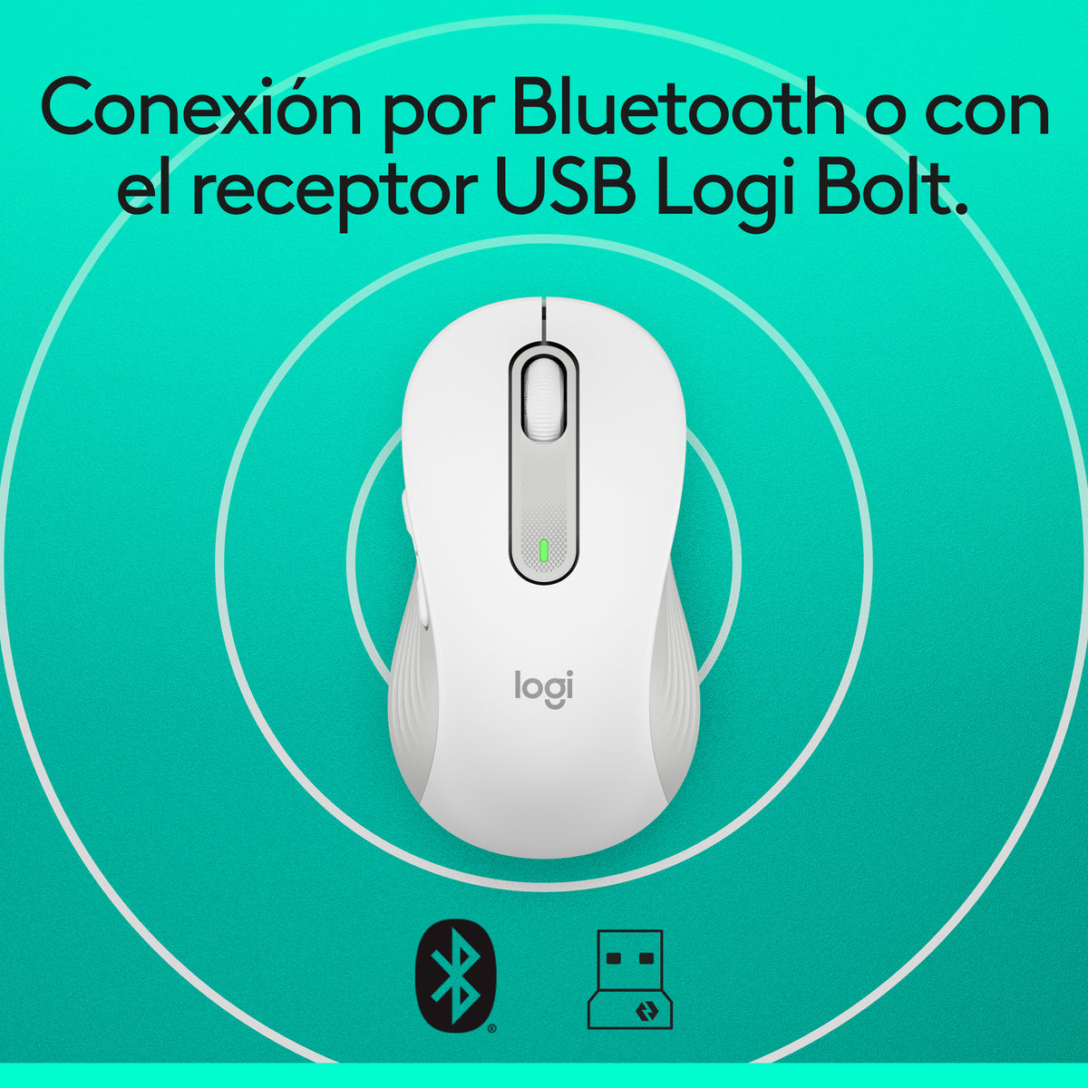 Mouse inalámbrico Logitech Signature M650 Large