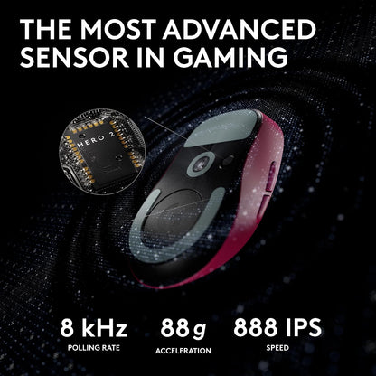Mouse Gamer Logitech G Pro X Superlight 2 Lightspeed Magenta Lat-272