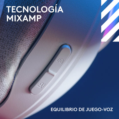 Audífonos inalámbricos ASTRO A20X para juegos LIGHTSPEED con PLAYSYNC AUDIO y LIGHTSYNC RGB Negro