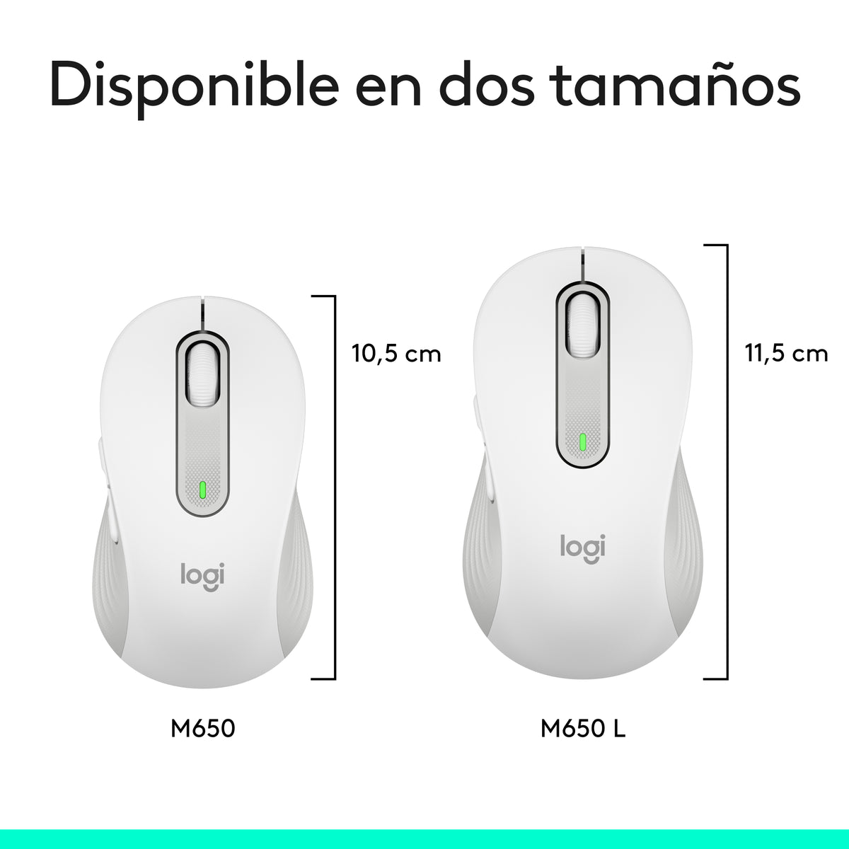Mouse inalámbrico Logitech Signature M650 Large