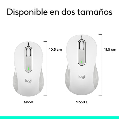 Mouse inalámbrico Logitech Signature M650 Large