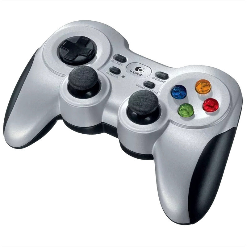 Gamepad Inalámbrico Pc, Vibración Doble Motor Logitech F710