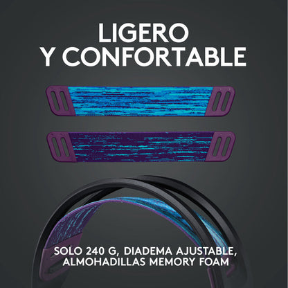 Auriculares Gamer Logitech G335, Pc, Ps5, Xbox / Color & Confort
