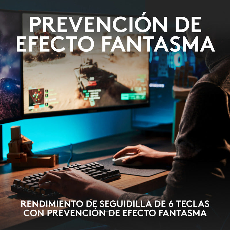 Combo Gamer Logitech G Teclado G413 Se Tkl + Mouse G502 Hero