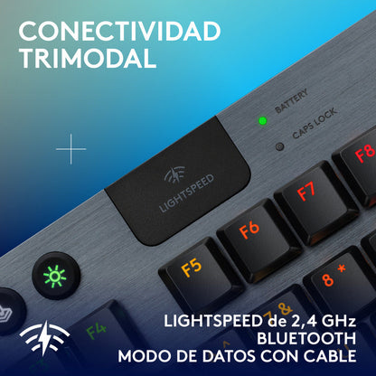 Teclado Gamer Logitech G915 X Lightspeed Tkl / Mecánico Slim